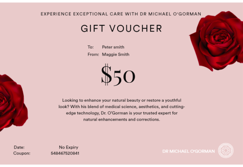 Giftcard woman 50