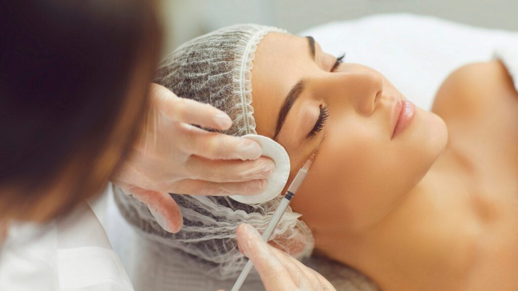 Botox filler crow feet