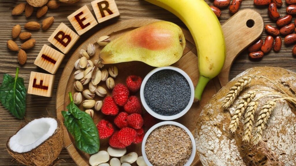 a healthy diet rich in fibre